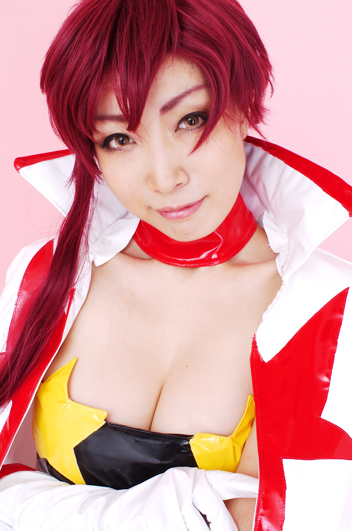 [Cosplay]  Tengen Toppa Gurren Lagann - Big Tits Yoko
